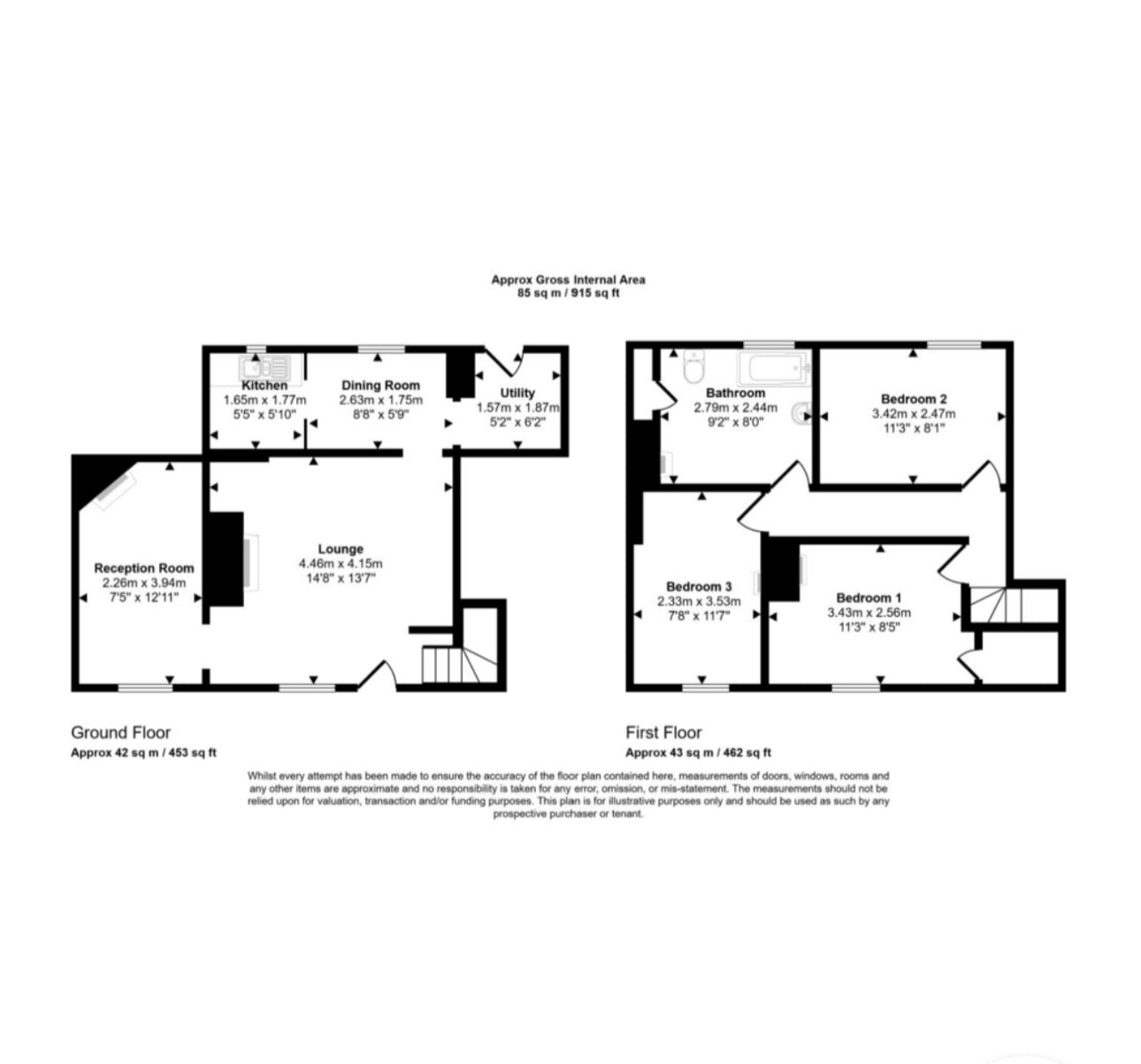 3 Bedroom Terraced House