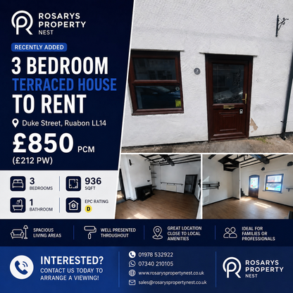 3 Bedroom Terraced House